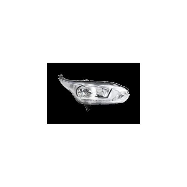 Phare Optique avant droit pour FORD TOURNEO COURIER 2013-2017, avec moteur, chromée, Neuf