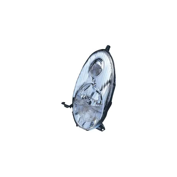 Phare Optique avant droit pour NISSAN MICRA III (K12) ph.2, 2005-2007, H4, chromé, Neuf