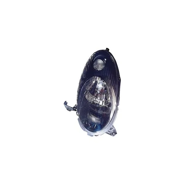 Phare Optique avant droit pour NISSAN MICRA III (K12) ph.2, 2005-2007, H4, noir, Neuf