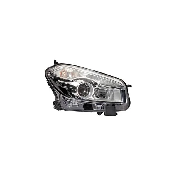 Phare Optique avant droit pour NISSAN QASHQAI I ph.2, 2010-2014, H7+H7, Neuf
