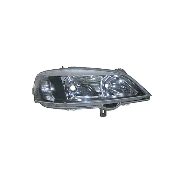 Phare Optique avant droit pour OPEL ASTRA G 2001-2004, H7+HB3, Corps noir, Neuf