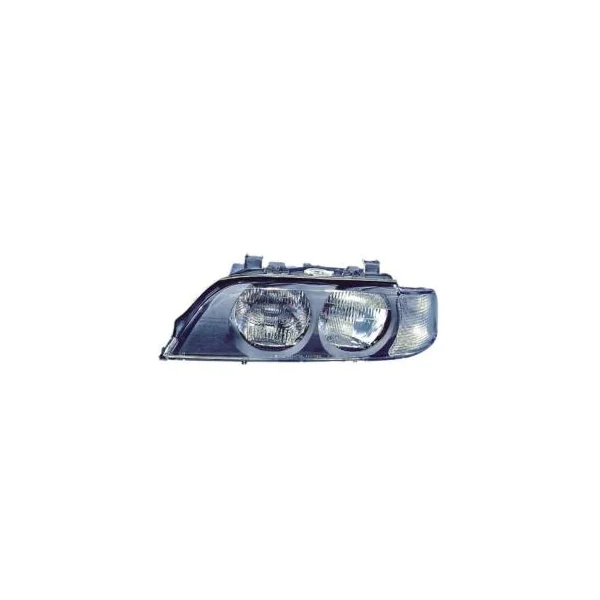 Phare optique avant gauche pour BMW Serie 5 E39 1995-2000, H7+HB3, blanc, Neuf
