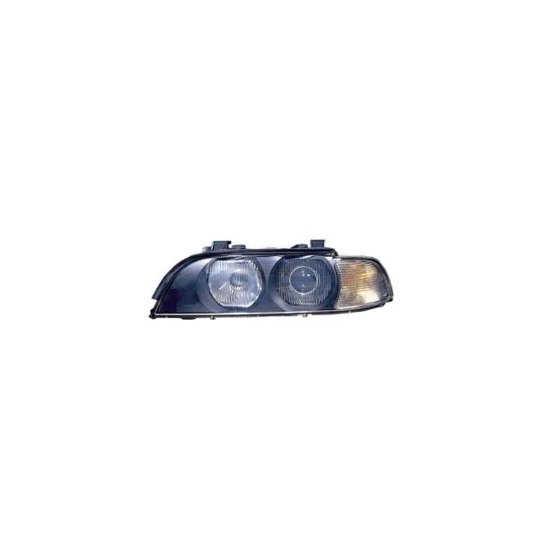 Phare optique avant gauche pour BMW Serie 5 E39 1995-2000, HB4+HB3, blanc, Neuf