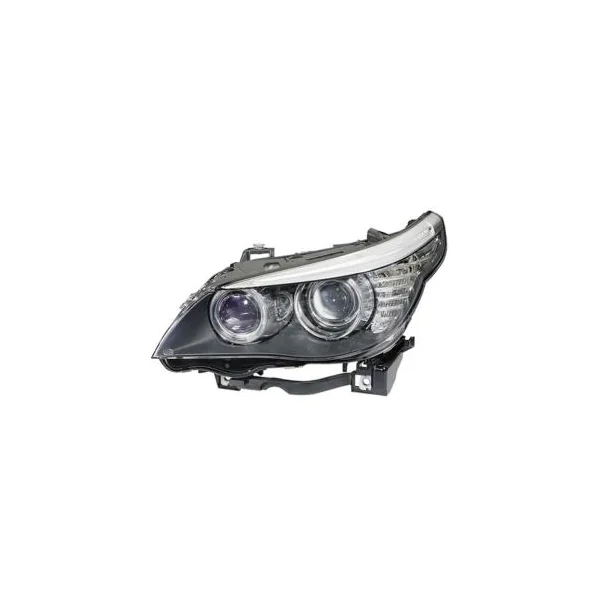 Phare optique avant gauche pour BMW Serie 5 E60-E61 RY, 2007-2010, H7+H7, Neuf