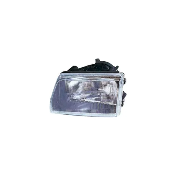 Phare optique avant gauche pour FIAT CINQUECENTO 1992-1998, H4, électrique, Mod. SPORTING, corps noir, Neuf