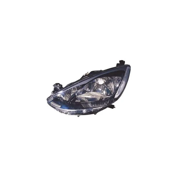 Phare optique avant gauche pour MAZDA 2 II 2007-2014, H4, Neuf