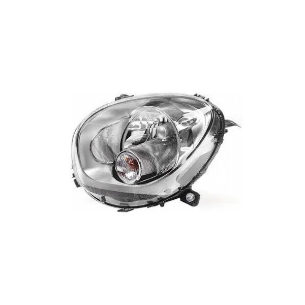 Phare optique avant gauche pour MINI PACEMAN R61 2012-2016, H4, blanc, Neuf