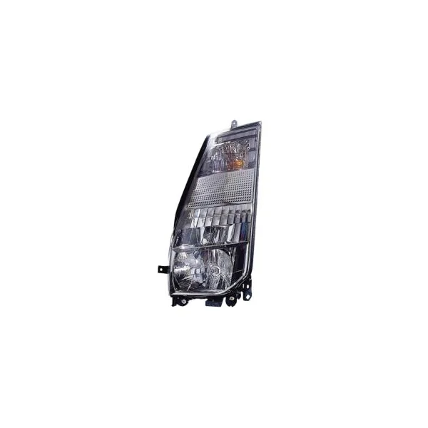 Phare optique avant gauche pour RENAULT MAXITY, H4, 2006-2012, noir, NeuF
