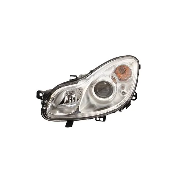 Phare Optique avant gauche pour SMART FORTWO, 2012-2014, H7+H7 électrique, Neuf