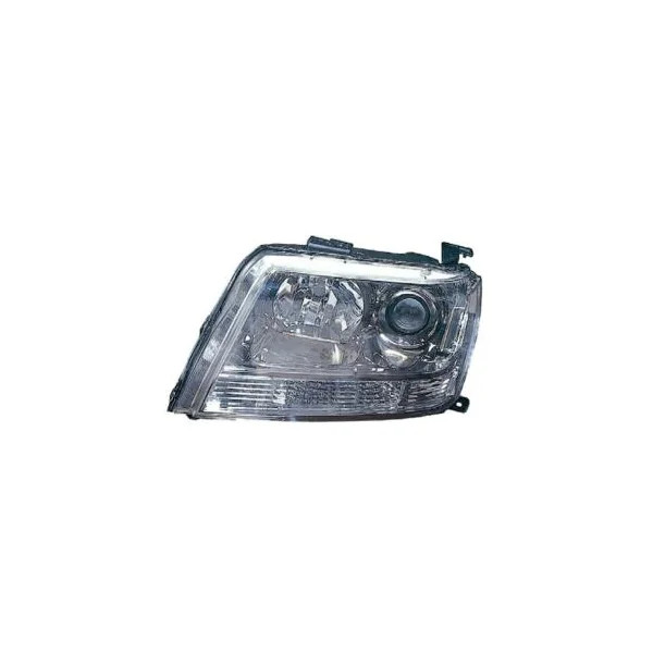 Phare optique avant gauche pour SUZUKI GRAND VITARA, 2009-2012, HB3+H7, Mod. 5 portes, Neuf