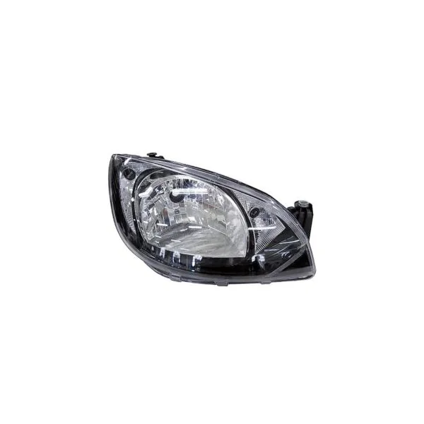 Phare principal avant droit pour SKODA CITIGO, depuis 2012, H4, fond noir, neuf
