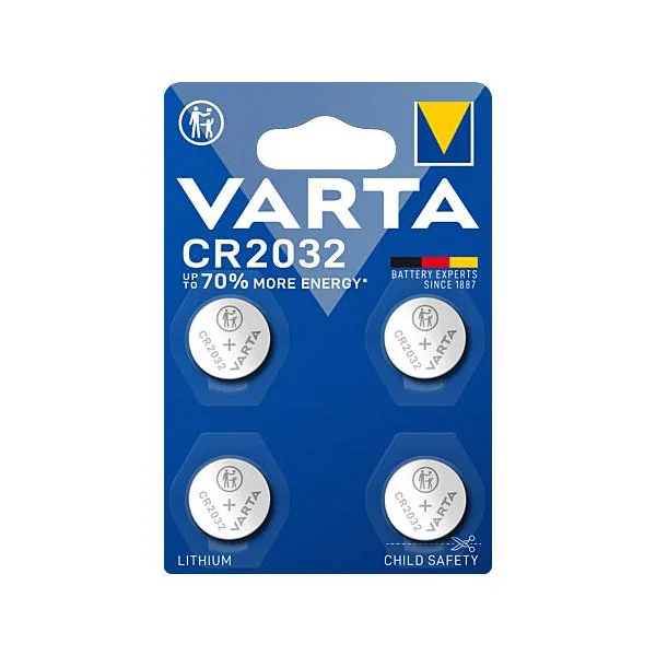 Pile lithium cr2032 x4 - VARTA