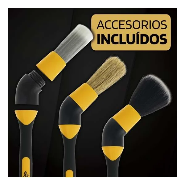 Pinceaux de detail multi-usage 3pcs - BILLIONAIRE