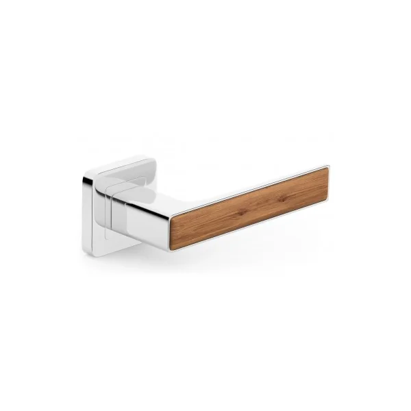 Poignée de porte aspect bois - poignée Déco
