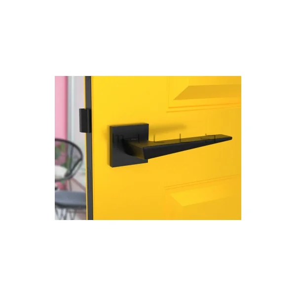Poignée de porte carré moderne en Zamak Vega