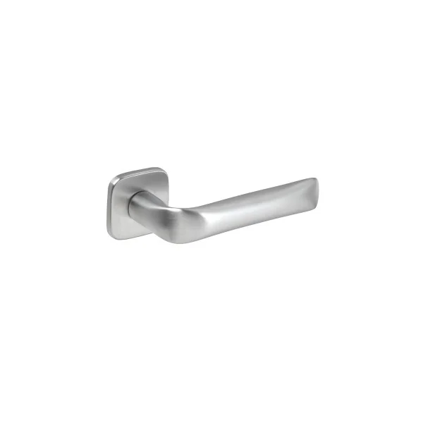 Poignée de porte chrome satiné FOLD