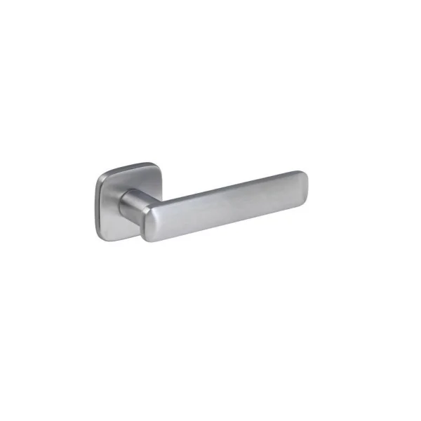 Poignée de porte chrome satiné FORMA