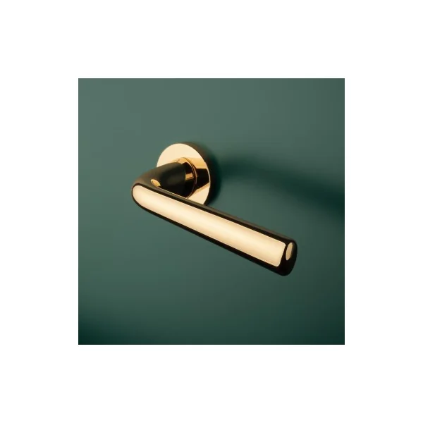 Poignée de porte en zamak solide TULIPA