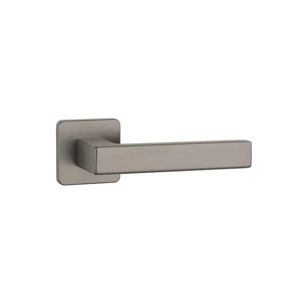 Poignée de porte finition anthracite TILIA carrée arrondie