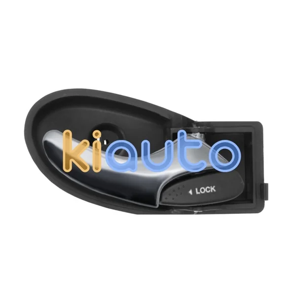 POIGNÉE DE PORTE INTERIEURE FORD FOCUS 2001-2005 AVEC LEVIER CHROMÉE / BASE NOIRE / ARRIÈRE DROITE