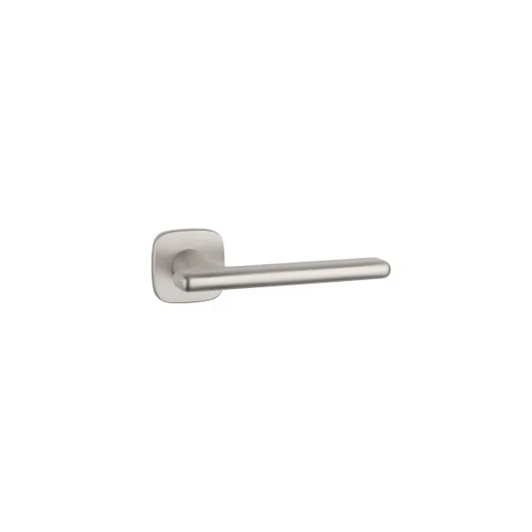 Poignée de porte nickel satiné MARANTA