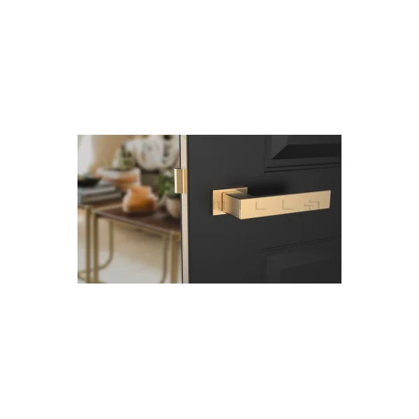 Poignée de porte or mat PINA rectangulaire