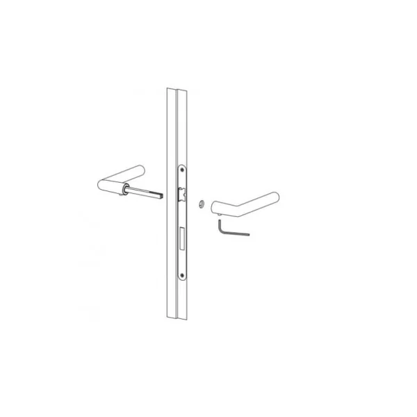 Poignée de porte ultra fine VERUM Pure, design minimaliste 2026