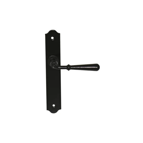 Poignées de porte en fer forgé noir - Modèle Beynac (réhausse en option)