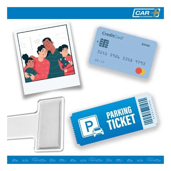 Porte-ticket 5cm x 8.2cm - CAR+