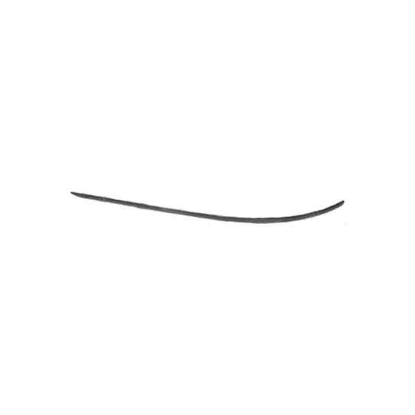 Profil Bandeau arrière droite pour MERCEDES (W204) CLASSE C ph. 1 2007-2011, chromé, Mod. BREAK AVANTGARDE/ELEGANCE, Neuve