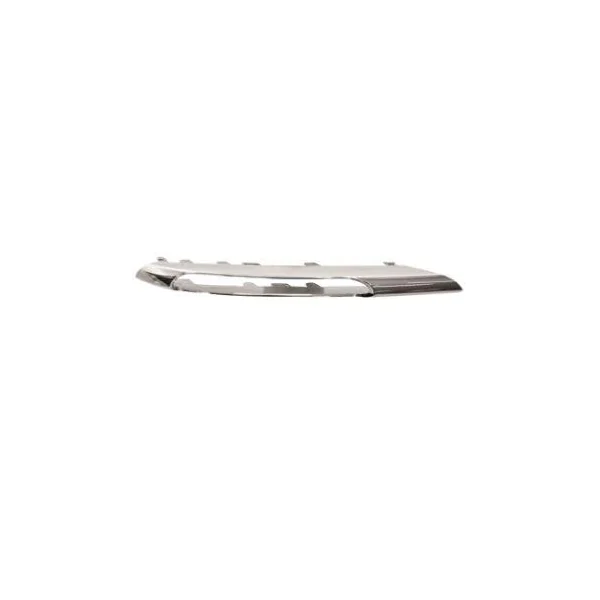 Profil chromé grille latérale droite avec lumière diurne pour MERCEDES CLASSE E 2009-2012, Mod. ELEGANCE/CLASSIC, Neuf