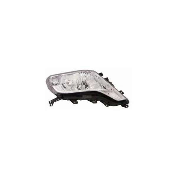 Projecteur droit H11-HB3, avec prédisposition réglage électrique, parabole chromée pour TOYOTA LAND CRUISER 02-2012/12-2017, Neuf