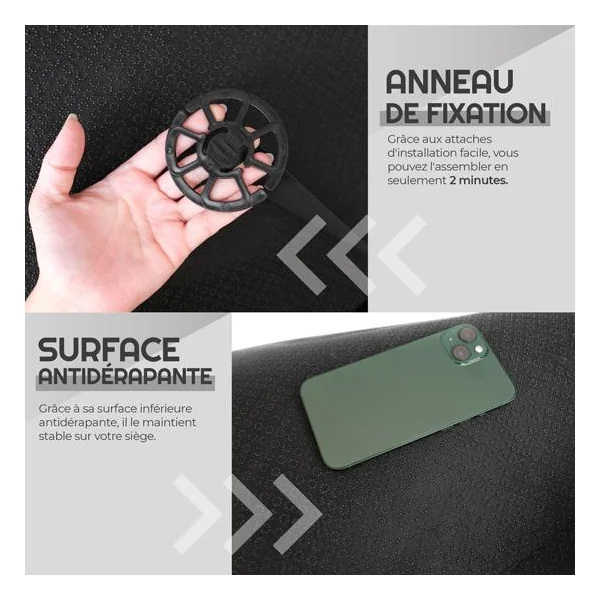 Protection de siège avant Bottom Gris - OTOM