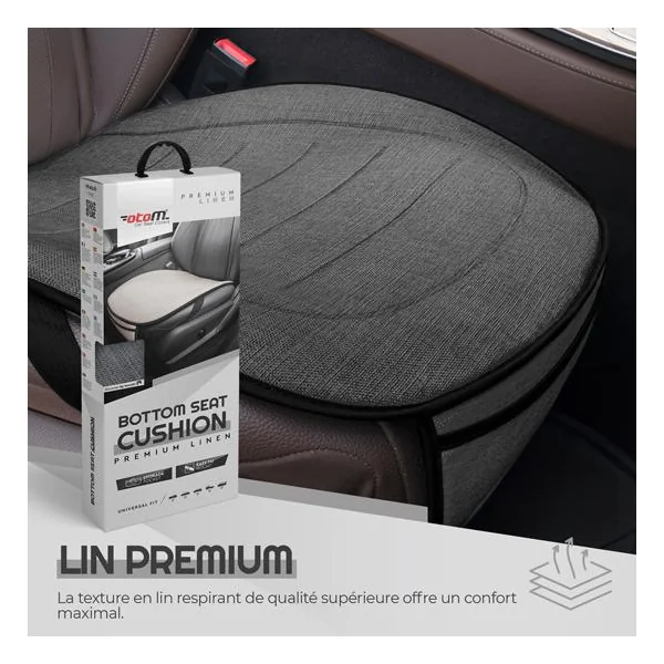 Protection de siège avant Bottom Gris - OTOM