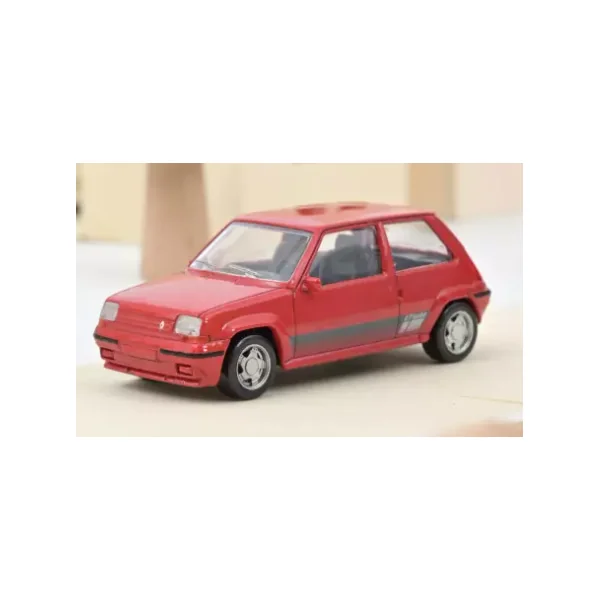 Renault SuperCinq GT Turbo Ph II 1988 Rouge Jet-car 1/43