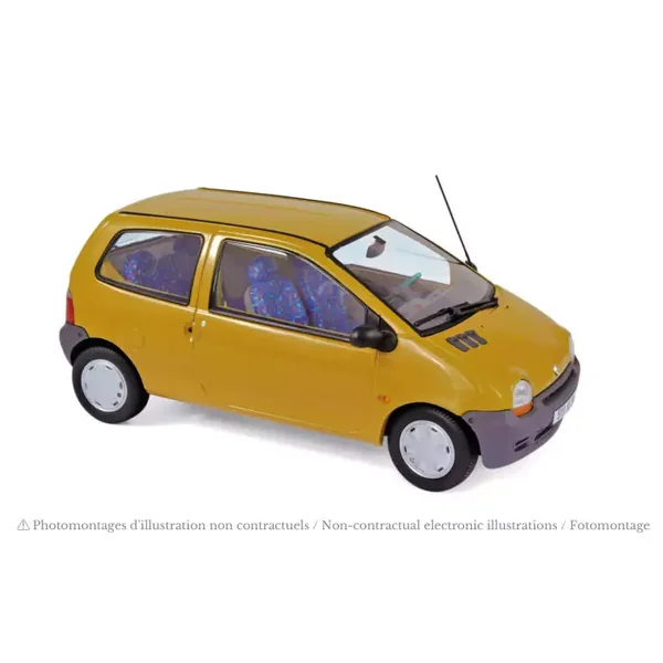 Renault Twingo 1993 Jaune Indien 1/43