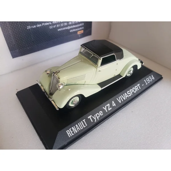 Renault - Type YZ 4 Vivasport - 1934