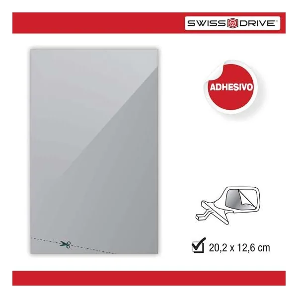 Rep de retroviseur 202x126mm - CAR+