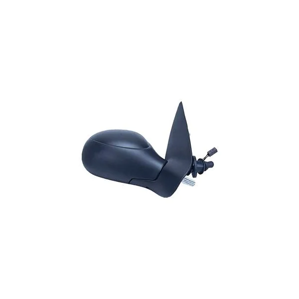 Rétroviseur droit manuel pour PEUGEOT 206 ph.2, 2003-2009, dégivrant, noir