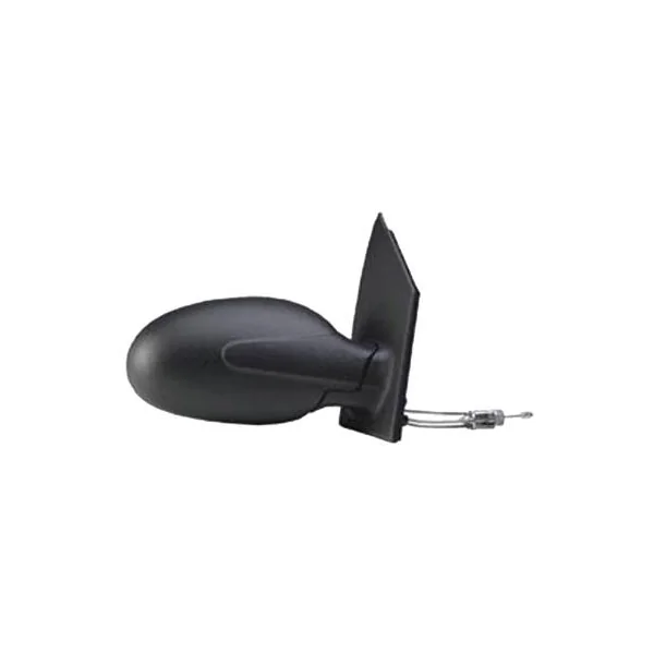 Rétroviseur droit mécanique pour SMART FORTWO, 2003-2007, Noir, Neuf