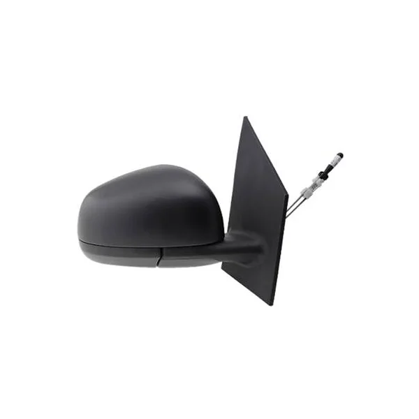 Rétroviseur droit mécanique pour SMART FORTWO 2014-2019, Noir, avec sonde, Neuf