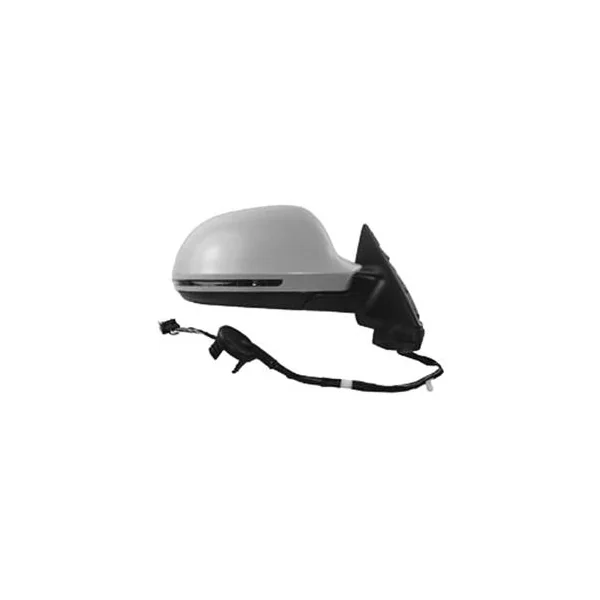 Rétroviseur droit pour AUDI A3 II ph.2 SPORTBACK 2008-2010, rabattable électriquement, à peindre