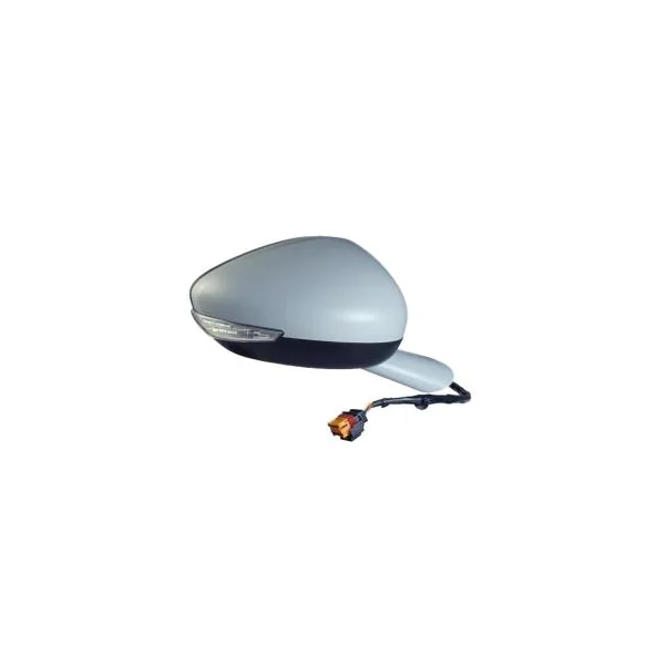 Rétroviseur droit pour PEUGEOT 508 I phase 2, 2014-2018, rabattable électriquement, dégivrant, mémoire, feu clignotant, Neuf à peindre
