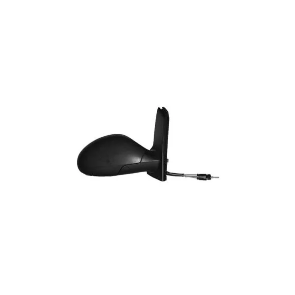 Rétroviseur extérieur droit mécanique pour SEAT ALTEA Phase 1, 2004-2009, noir, Neuf