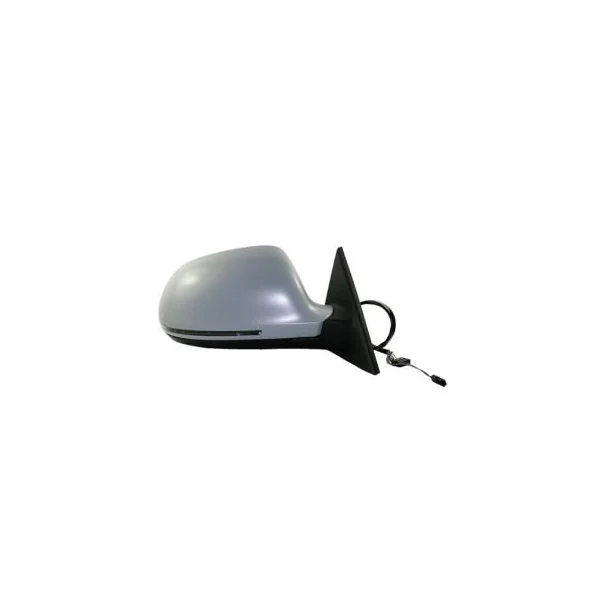 Rétroviseur extérieur droit électrique pour AUDI A5 I phase 1, 2007-2011, CC, Lane Assist, dégivrant, feu clignotant, rabattable électriquement, avec apprêt, Neuf