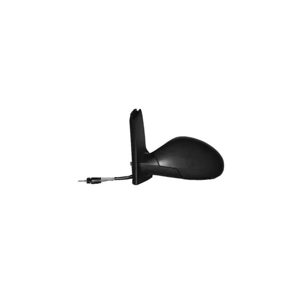 Rétroviseur extérieur gauche mécanique pour SEAT ALTEA Phase 1, 2004-2009, noir, Neuf