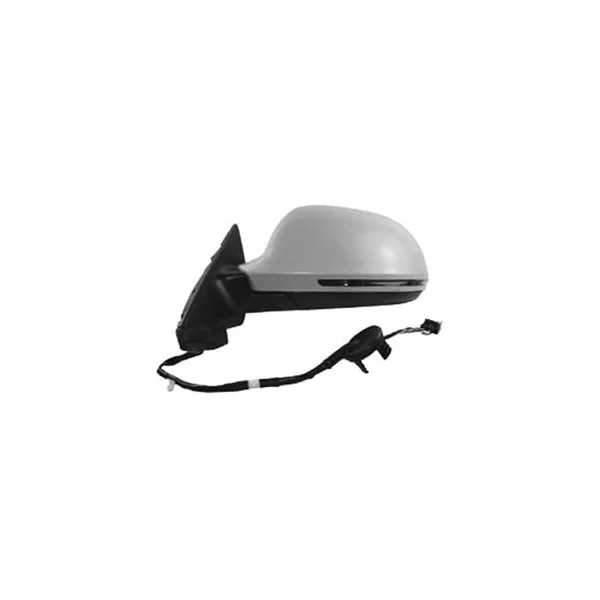 Rétroviseur gauche pour AUDI A3 II ph.2 SPORTBACK 2008-2010, rabattable électriquement, à peindre