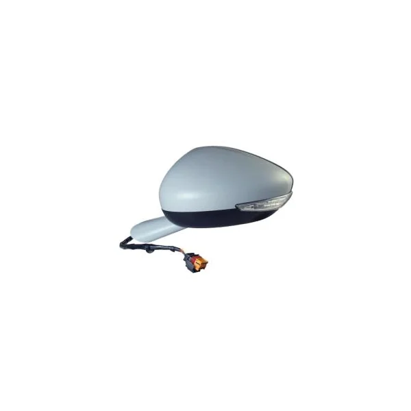 Rétroviseur gauche pour PEUGEOT 508 I phase 1, 2011-2014, dégivrant, feu clignotant, Neuf à peindre