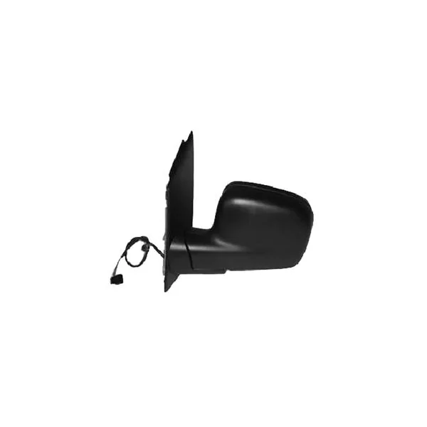 Rétroviseur gauche électrique pour VOLKSWAGEN CADDY III phase 1 2004-2010 asphérique dégivrant noir