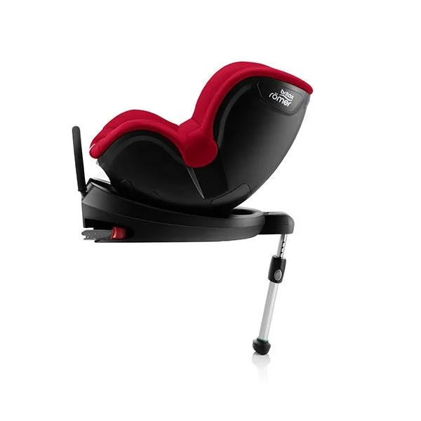 Siège auto évolutif « DUALFIX² R» rouge– Groupe 1/2/3